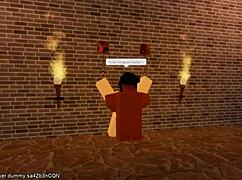 roblox gamer girl stretched by throbbing big black cock