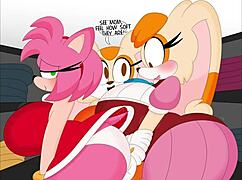 amy rose picture compilation with cut music vibes 🎵🖼️