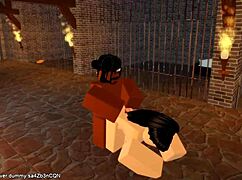 roblox gamer girl stretched by throbbing big black cock