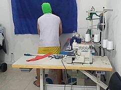 Tempted Coworker Sucks My Latina Vagina