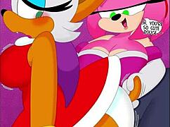 amy rose picture compilation with cut music vibes 🎵🖼️