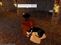 roblox gamer girl stretched by throbbing big black cock