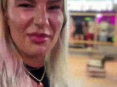 summer in mallorca tease with busty blonde cameron cohen huge tits pov handjob blowjob ughh