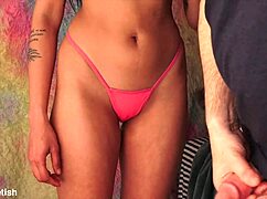 omg please fuck my panty-covered filipina pussy and legs right now!!