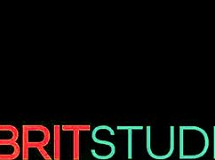 oily handjob from sexy british nurse has patient exploding cum all over her stockings