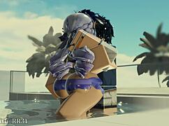 Blowjob Fingering Kissing Leads To Intimate Sex Game On Holiday With Vivian And Phaethon