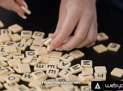 hey freya, violet starr's dirty talk while we play this tabletop game is making me so horny for your hairy pussy