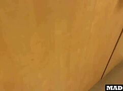 french goth brunette cheats on boyfriend corridor toilet double penetration bbc creampie