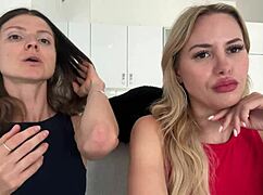 Blonde Casting Couch Explodes with Dirty Talk and Raw Interview Heat!