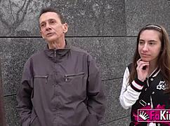 we celebrate carolina lorca's 19th birthday with rough interracial threesome pounding!