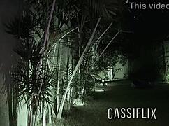 damn these two blondes give poolside outdoor handjob blowjob double team