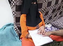 Tuition teacher tempts hijab-wearing Pakistani coed