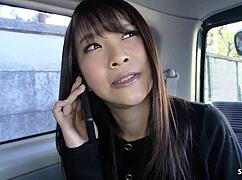 petite japanese teen picked up for vibro egg orgasm in car during uncensored jav casting
