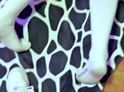 Mi Novia Sumisa Vestida Como Puta De Colegio Me Sorprende Con Juguetes En Casa