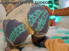 alternative goth babe with pierced nipples gapes on huge bbc in rough interracial pounding