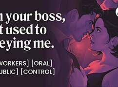 you won't believe this slutty coworker cums in mouth on office cam!!