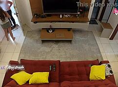 hey delivery boy, you like my naughty milf tits before i suck your big cock till cum?