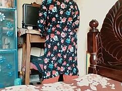 bangladeshi homemade stepsis bent over doggystyle surprised by group