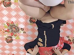 Indian Desi Pounds Young Womans Ass Hard