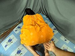 i lost control creampieing stepmom's warm juicy pussy during doggystyle