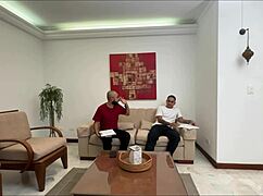 silvana lee hot milf boss seduces her huge cock soldier employee