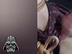 Wow! Bound Serbian Slave Caresses Huge Monster Cock Bareback