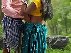yo bhabhi why you gaping that hairy pussy and asshole on me in the forest daddy?