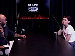 she begs for a tennis ball up her ass for cash freedom but who gets her mouth and ride - annie clementine in sheer red