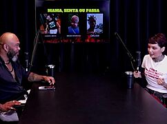 she begs for a tennis ball up her ass for cash freedom but who gets her mouth and ride - annie clementine in sheer red