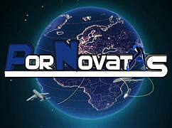 Pornovatas casts spectacular huge tits blonde European touring Barcelona with Victor Bloom