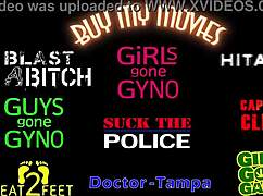 Lainey's shaved pussy tits blasted cum backstage moaning orgasm!