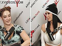 ever wonder what milf pornstar says in xxx award interview about her big tits?