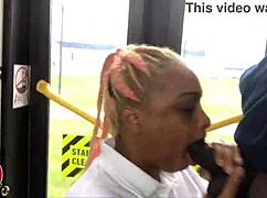 Public bus slut mshoneyroseatl deepthroats thelastrealtop monster cock closeup