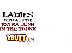 Petite babes bent over poolside for outdoor doggystyle banging!