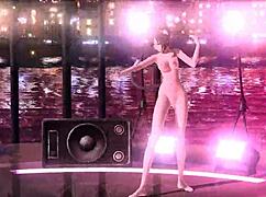 i'm obsessed with meiko's huge tits and fat ass in full nude cat costume mod