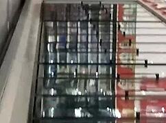 candid 18+ teen ass shaking in tight jeans hidden cam