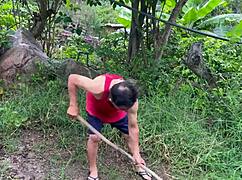 whoa busty stepmom rails old gardener in homemade fuck