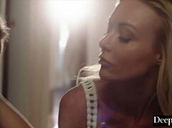 Vixenplus Kayden Ryan Grind Kiss Lick Pussy and Tits to Forget Her Man