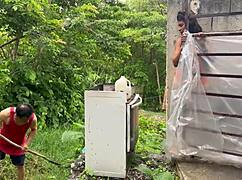 whoa busty stepmom rails old gardener in homemade fuck