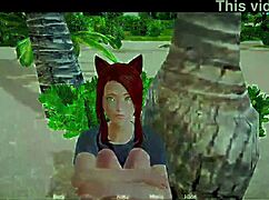 Brunette milf teases big tits and ass in erotic family game play