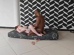 POWERSLAMMING STRESSED BABE WITH BIG BLACK COCK CREAMPIE!