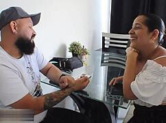 Horny Neighbor Fulfills Creampie Vaginal Fantasy