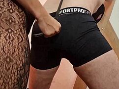 Espuleta Rainha Flaunts Petite Tits and Ass in Lingerie Flash