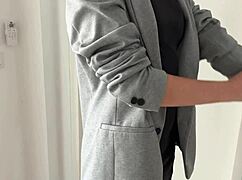 why does this pantyhose redhead tremble grinding feet all over me teasingly