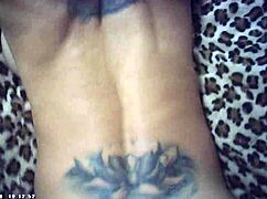 shy glasses model pounds hardcore backstage with italian machine