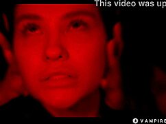 Lesbian Vampire Facesits Cute Officer Into Slave Submission Lezdom