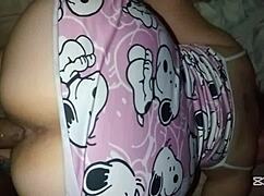 Horny Big Ass Latina Milf Rides Cock in Homemade Frenzy!