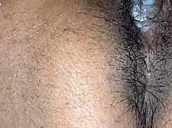 what if you spied this milf's juicy pussy lips dripping close-up as daddy fucks her tight hole creamy?