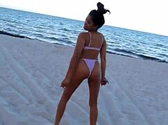 yo check out this wild 18yo interracial threesome with latina and tiny filipina at miami airbnb bts