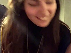 amateur curvy girlfriend moans as friend rams her oiled ass doggystyle bent over